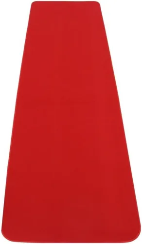 Vista 19 de KOECKRITZ Alfombra pasillo 4'x50' interior/exterior duradero suave - rojo