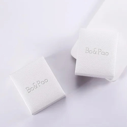 Vista 7 de Bo&Pao Collar de plata de ley 925 con circonita cúbica, 18 pulgadas, ajustable, Circonia cúbica