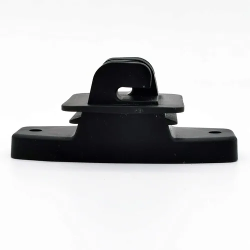 Vista 5 de Aisladores eléctricos de garra de poste de madera, negro, paquete de 50