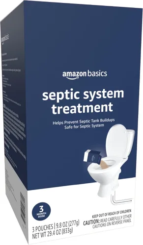 Vista 10 de Amazon Basics Cápsulas de tanque séptico, tratamiento de tanque séptico, sin perfume, 0.63 onzas (paquete de 3), suministro de 3 meses
