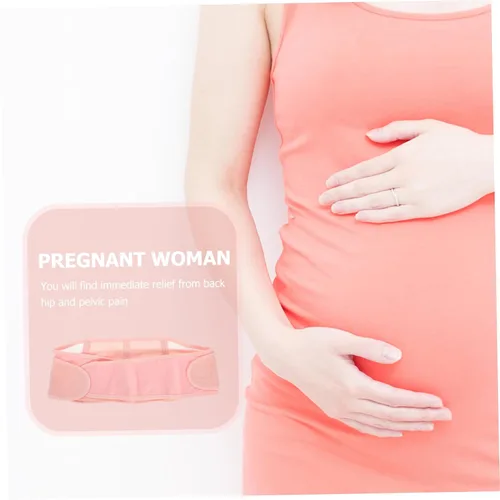 Vista 3 de Cinturón de embarazo Cinturón de apoyo pélvico Banda de maternidad Abdomen Banda Protección Espinal Diseño Cómodo