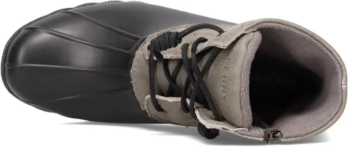 Vista 6 de Sperry Botas de lluvia Saltwater de piel de 2 ojosazul marino para mujer