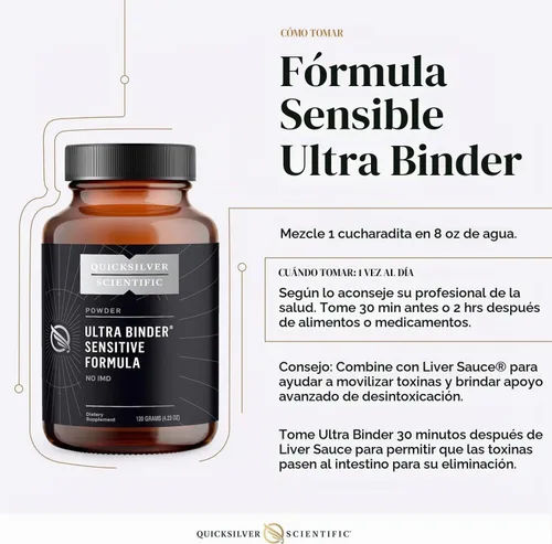 Vista 6 de Quicksilver Scientific Fórmula ultra sensible a la carpeta, arcilla