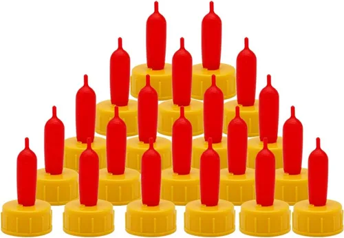 Vista 8 de 25 pezones de bebida de leche de vaca, silicona suave, tapa para botella de leche de cabra, alimentación para perros de oveja, cabra y cachorro, Azul