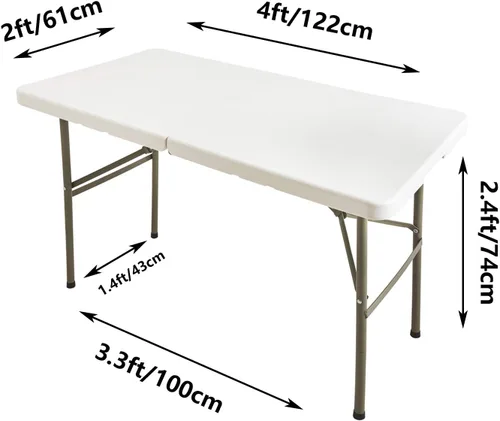 Vista 5 de LZY Mantel de mesa elástico ajustable de elastano para mesa plegable de 4, 6 o 8 pies, mantel rectangular de cóctel, perfecto para fiestas