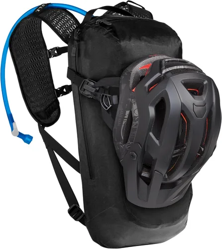 Vista 4 de CamelBak M.U.L.E. Evo - Paquete de hidratación para bicicleta, diseño listo para tormentas para todo tipo de clima, con depósito Crux de 100 onzas