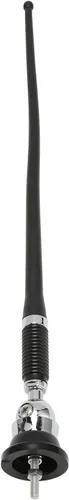 Vista 8 de Antena pasiva de radio para automóvil, amplificador integrado de goma suave, mástil flexible, FM AM Antenas estéreo para barco, coche, RV