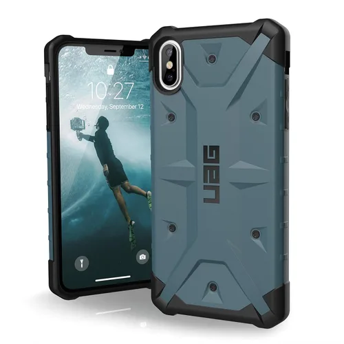 Vista 15 de URBAN ARMOR GEAR UAG - Funda para iPhone Xs Max [pantalla de 6.5 pulgadas] Pathfinder ligera y resistente [Carmine] funda militar para iPhone