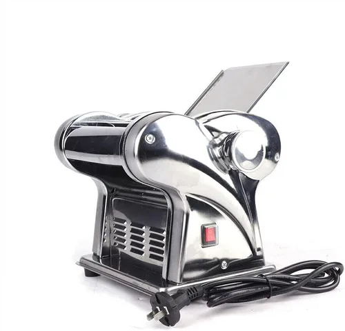Vista 3 de Xuthusman 135 W Comercial Eléctrico Rodillo Sheeter Fideos Pasta Maker Máquina Máquina de Prensa Fideos Producción Inoxidable 0.157 in 110V