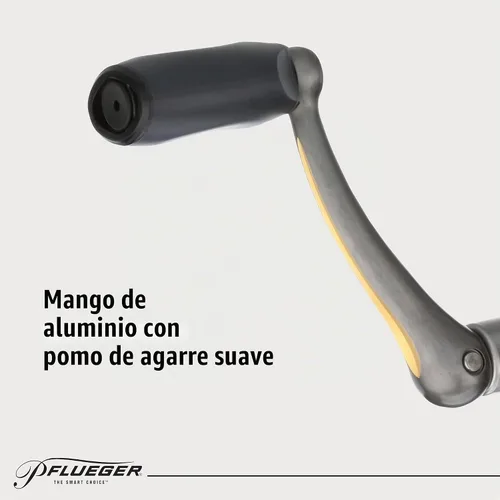 Vista 7 de Pflueger President – Carrete de pesca giratorio
