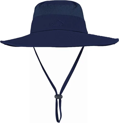 Vista 7 de ZOORON Sombreros de sol para hombres y mujeres UPF 50+, sombrero de pescador, protección UV, sombrero Boonie para pesca, senderismo, jardín, safari