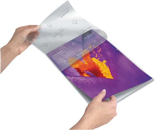 Vista 2 de Fellowes, Letter ImageLast Glossy, bolsas laminadas, Transparente
