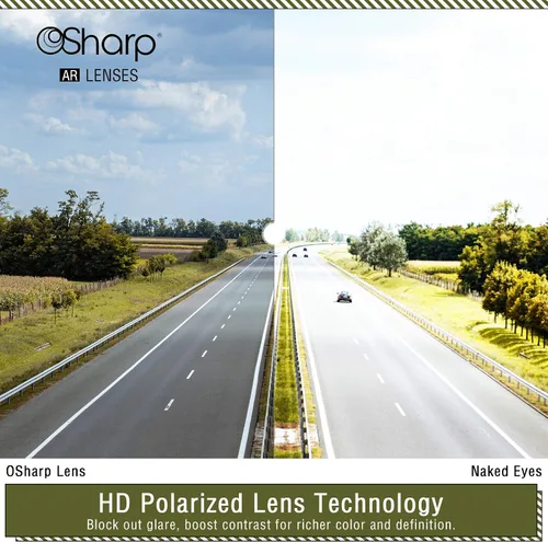 Vista 4 de OSharp Lentes de repuesto de rendimiento Earsocks para Oakley Jupiter Squared OO9135 Gafas de Sol