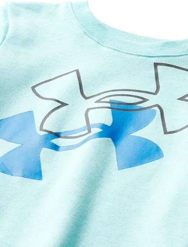 Vista 4 de Under Armour baby-boys 3-piece Set Bodysuit Graphic T-shirt and Shorts Crew Neckline