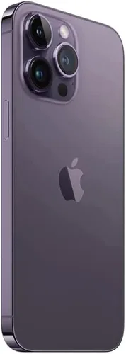 Vista 3 de Apple - Teléfono iPhone 14 Pro Max, 1 TB, morado oscuro, para AT&T (reacondicionado)