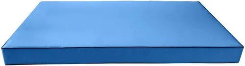 Vista 5 de Prolinemax Funda solamente Sábana bajera ajustable para colchón de sofá cama estilo 3 doble con ribete de contraste para exteriores AD102