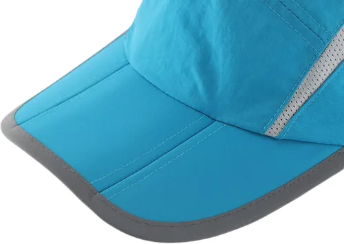 Vista 23 de connectyle plegable malla deportes cap con transpirable con rayas reflectantes Sun Runner Cap