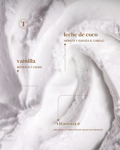 Vista 4 de Truly Crema de afeitar de lujo Fórmula de afeitado ultrahidratante para una piel suave y sedosa