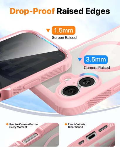 Vista 939 de DIACLARA - Funda transparente compatible con iPhone XR 6.1 pulgadas 2018