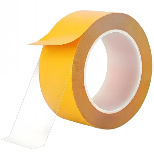 Vista 10 de Cinta adhesiva ultrafina de doble cara de 1/2 pulgada por 66 pies, cinta adhesiva de dos lados con adhesivo transparente, para manualidades, álbumes
