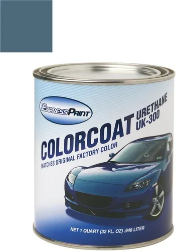 Vista 146 de Aerosol para pintura de retoque automotriz Dodge Stratus - Capa transparente metálica de acero plateado A4/DA4 - Paquete todo incluido