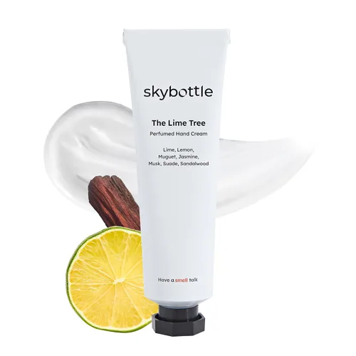 Vista 9 de skybottle Crema de manos, manteca de karité y ácido hialurónico, jazmín