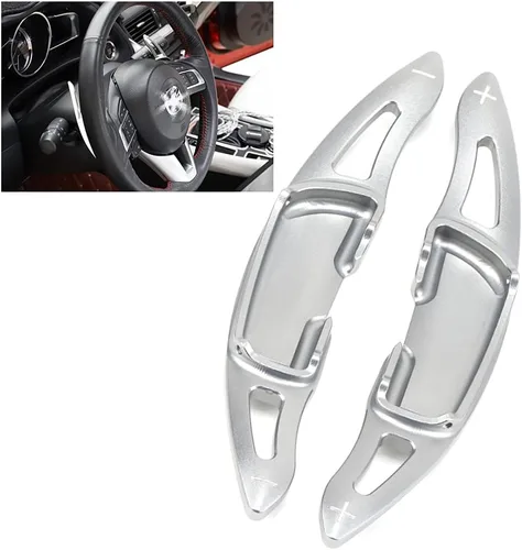 Vista 7 de Cubiertas de extensión de palanca de cambios de palas de repuesto para volante de aluminio para Mazda 3 6 Axela Atenza CX9 CX3 CX5 MX5 Mazda3