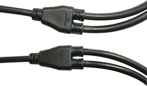 Vista 5 de Cable divisor en Y 45A, cable de extensión de conector 45A, adaptador de cargador de batería, cable de extensión de panel solar de 14 AWG, 27.6