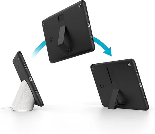 Vista 2 de Speck Funda y soporte para tablet Google Pixel 2023, parte trasera completa, delgada, resistente a los arañazos, protección contra caídas y soporte