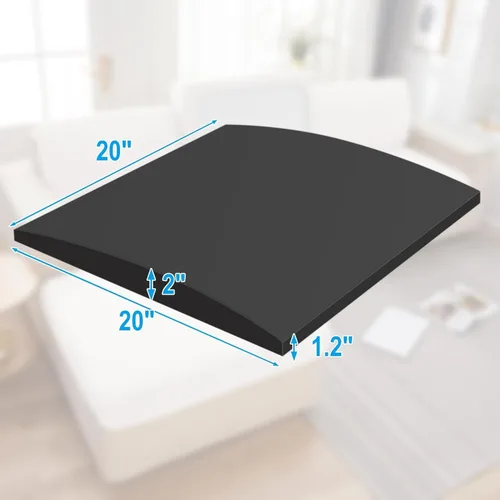 Vista 4 de 3 soportes de asiento de muebles de 20 x 20 pulgadas, espuma de alta densidad para sofá, sofá biplaza, silla, mar caído