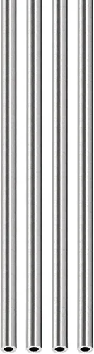 Vista 18 de DTGN Tubo de acero inoxidable 304 de 0.079 in x 0.006 in x 9.843 in (ODxWall TxL) - Paquete de 4 - Bueno para equipos de maquinaria - Tubería