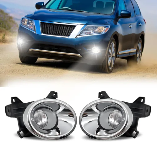 Vista 61 de Luces antiniebla de conducción compatibles con lámparas de parachoques delantero Honda CRV 2007 2008 2009 con bombillas halógenas H11 de 12 V 55 W