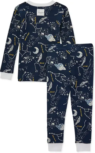 Vista 2 de Burts Bees - Conjunto de pijama para bebé camiseta y pantalón de 2 piezas 100 algodón orgánico