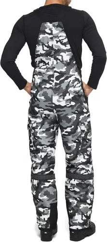 Vista 2 de Arctix Overol con Peto Balístico Tundra para Hombre con Visibilidad Añadida A6 Camo Negro