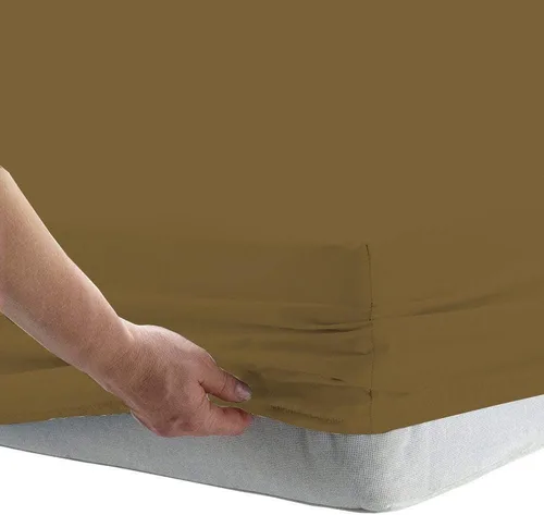 Vista 14 de Juego de sábanas de bolsillo extra profundo de 4 piezas de 600 hilos, 100% algodón, sábanas súper profundas para colchones de 18 a 24 pulgadas