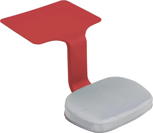 Vista 12 de ECR4Kids The Surf - Escritorio portátil con cojín, asiento flexible, color negro