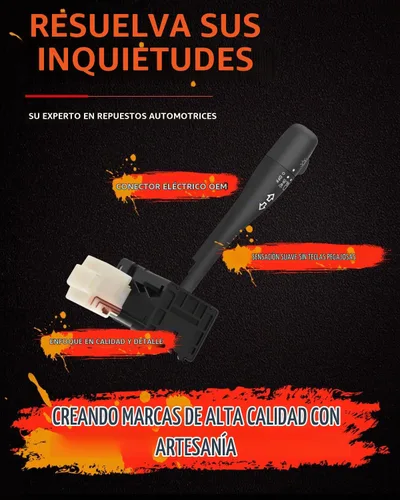 Vista 2 de cciyu Interruptor de combinación multifunción Interruptor de señal de giro de repuesto para 1994-1995 para camioneta Nissan 1994-1995 para Nissan