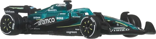 Vista 5 de Hot Wheels Premium Aston Martin Aramco Formula One Team - Paquete de 2
