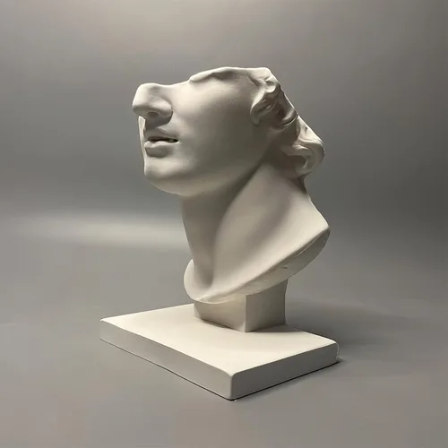 Vista 5 de Figuras de estatua griega, busto romano, escultura de mitología griega, estatuas de yeso, réplicas de esculturas, figuras, decoración moderna