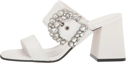 Vista 8 de Karl Lagerfeld Paris Sandalias de vestir cómodas y adornadas para uso diario para mujer