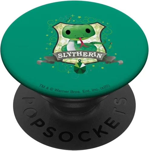 Vista 6 de Harry Potter Acuarela Slytherin Crest PopSockets MagSafe PopGrip para iPhone