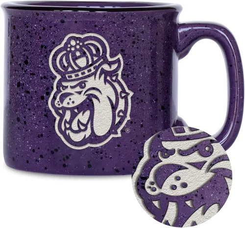 Vista 59 de Rico Industries NCAA Speckle 12oz Laser Engraved Campfire Mug