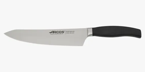 Vista 6 de ARCOS Cuchillo de pan de acero inoxidable de nitrum dentado de 8 pulgadas y hoja de 7.874 in. Cuchillo de cocina. Mango ergonómico POM
