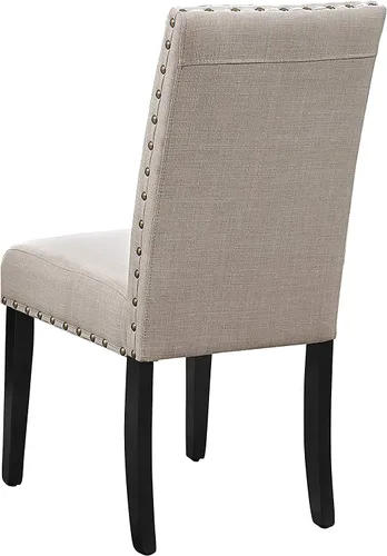 Vista 5 de New Classic Furniture Crispin - Silla de comedor (2 unidades), color natural