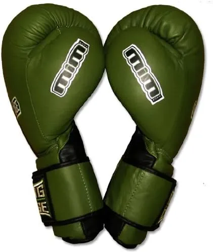 Vista 5 de Ring to Cage Guantes de combate de espuma MiM-Foam de 50 onzas, correa de seguridad para Muay Thai, MMA, kickboxing, boxeo (50 onzas)