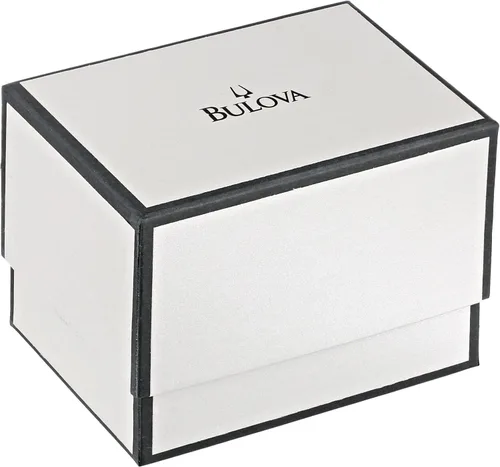 Vista 3 de Bulova Reloj de goma Solano Marine Star 96L144 para mujer, Blanco, Casual