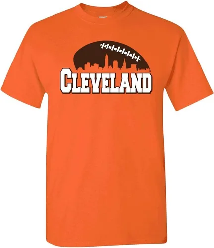 Vista 46 de Xtreme Apparrel City Skyline - Camiseta de hombre para los aficionados al fútbol americano Pittsburgh - Camisa negra