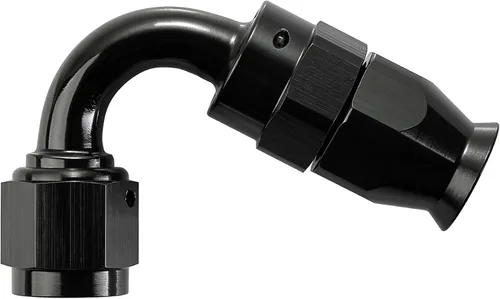Vista 9 de EVIL ENERGY 3AN PTFE montaje extremo de manguera 30 grados negro para manguera de PTFE solamente