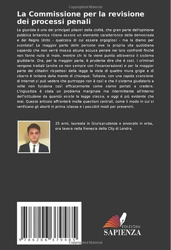 Vista 2 de La Commissione per la revisione dei processi penali Un'aggiunta efficace al processo di appello penale (Italian Edition)
