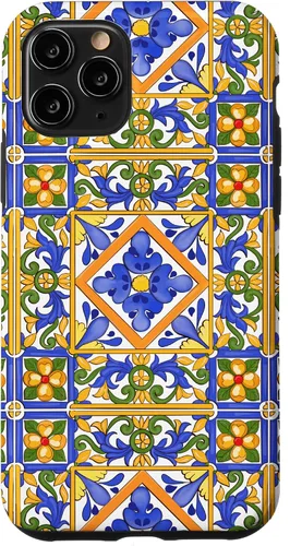 Vista 29 de Sicilian,Italian,Summer,Tiles,Mosaic,Majolica Art Case for iPhone 17